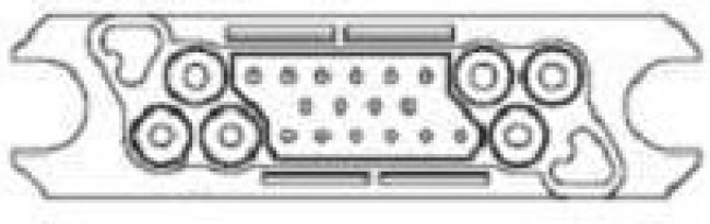 1648111-1, Heavy Duty Power Connectors PIN HOUSING CONN SIZE 16 20