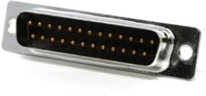 L777SDB25P, D SUB CONN, PLUG, DB, 25POS, SOLDER CUP