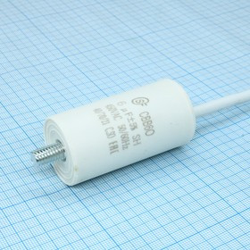 CBB60 6UF 450V WIRE+SCREW, 30*60 неполярный пусковой