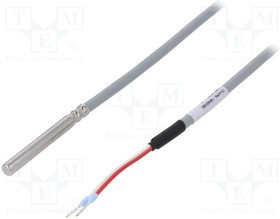 721130100101500050, Датчик: температуры, Pt100, кл.B, Внешн.разм: d6x50мм, Дл: 1,5м