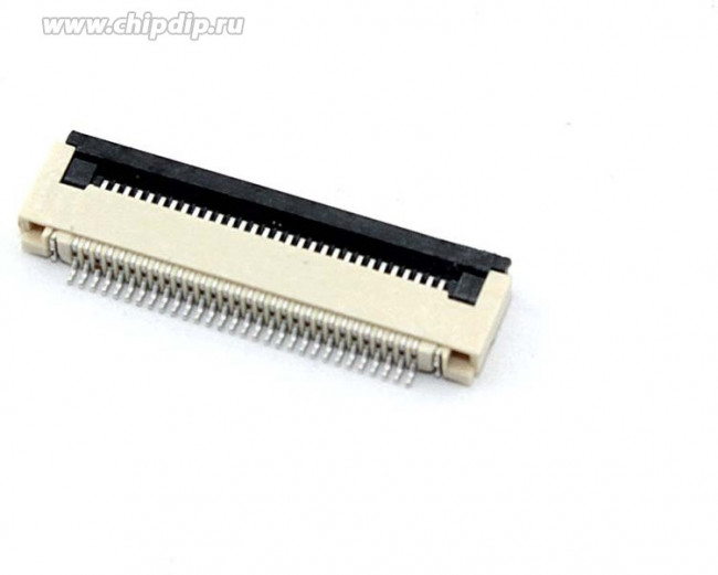 Разъем FPC Flip-Lock 0510-30RLGF 30 pin высота 1мм шаг 0,5мм