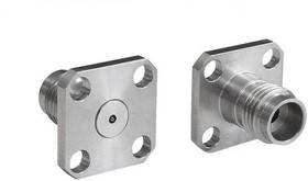 RFSMAA4PCCIDHE, jack Flange Mount Circular Coaxial Connector, Plug In Termination, Straight Body RFSMAA4PCCIDHE, jack Flange Mount Circular Coaxial Connector, Plug In Termination, Straight Body