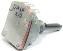 Резистор переменный, поворотный 50кОм