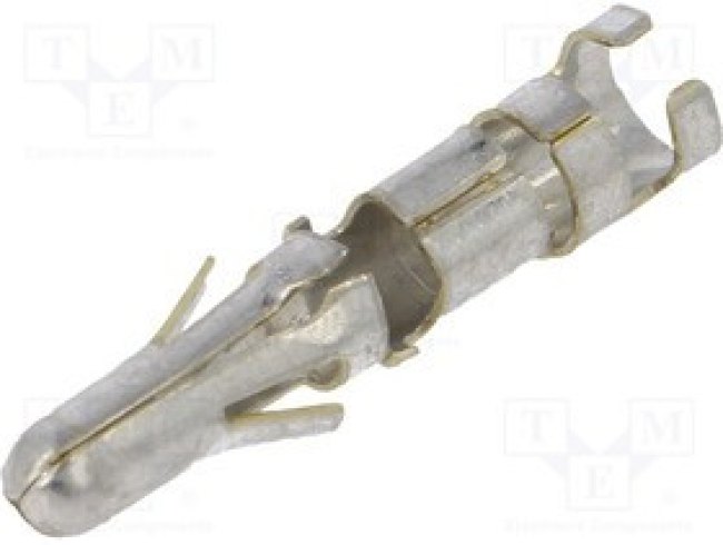 925662-1, Контакт, Серия MATE-N-LOK, Штырь, Обжим, 10 AWG, Контакты с Покрытием из Олова