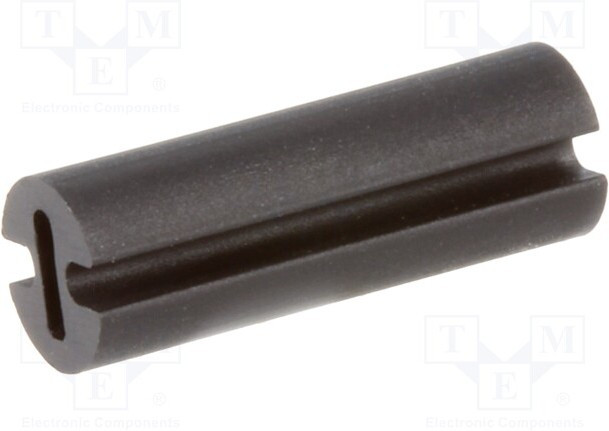 FIX-LEDH-13, Распорная втулка, D 4,5мм, Диам 3мм, для светодиодов, черный