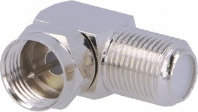 FC-020, Соединитель гнездо F,вилка F угловой 90°