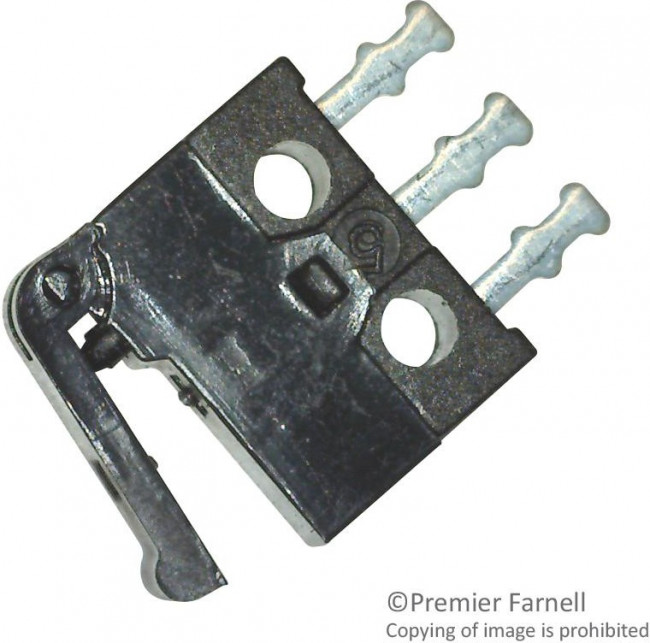 SSM-001, Microswitch, Snap Action, Lever, SPDT, Solder, 500 mA, 30 VDC