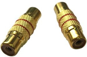 RND 205-00575, Mono Audio Adapter, Straight, RCA Socket - RCA Socket