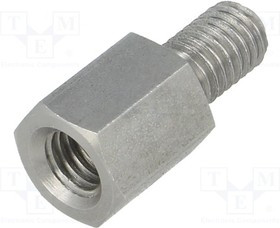 TFM-M8X15/DR2413, Дистанцирующая стойка с резьбой, 15мм, Внутр.резьба: M8