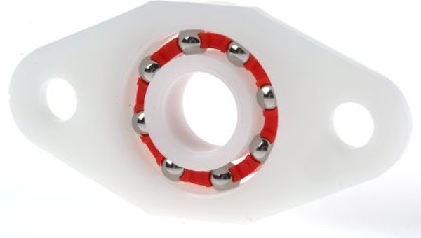 2 Hole Flange Bearing Unit, SFT12M/4N/D, 12mm ID