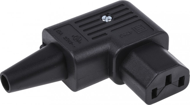 4785.0000, Разъем: питания AC, вилка, "мама", 10А, 250ВAC, IEC 60320, C13 (F)