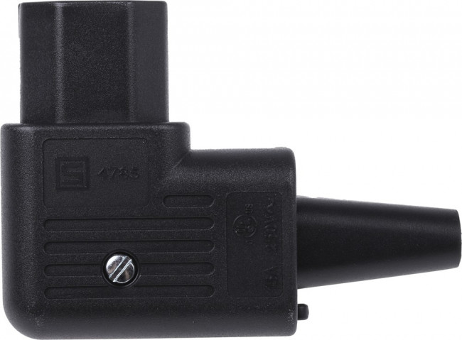 4785.0000, Разъем: питания AC, вилка, "мама", 10А, 250ВAC, IEC 60320, C13 (F)