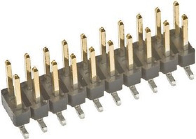 95278-101-12LF, BergStik Series Straight Surface Mount Pin Header, 12 Contact(s), 2.54mm Pitch, 2 95278-101-12LF, BergStik Series Straight Surface Mount Pin Header, 12 Contact(s), 2.54mm Pitch, 2