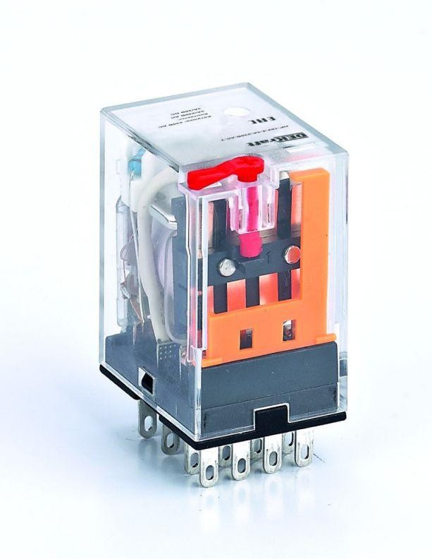 Реле промежуточное ПР-102 3А 48В AC 4 конт. с LED-индикацией и TEST фукц. DEKraft 23825DEK Реле промежуточное ПР-102 3А 48В AC 4 конт. с LED-индикацией и TEST фукц. DEKraft 23825DEK