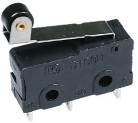 SM5-05N-45G-G, Микропереключатель с роликом 5 А, 250 В