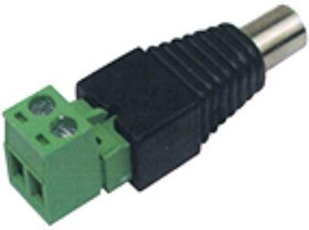 TP-004A, Разъем питания гнездо 2.5х5.5мм с клеммной колодкой