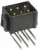 M80-8411442, Pin Header, угловой, Board-to-Board, Wire-to-Board, 2 мм, 2 ряд(-ов), 14 контакт(-ов)