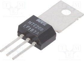 NTE268, Транзистор: NPN, биполярный, Дарлингтон, 50В, 2А, 10Вт, TO202N