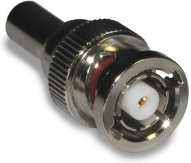 112116RP, RF Connectors / Coaxial Connectors BNC STRAIGHT PLUG RG-58/LMR195 REV POL