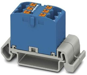 3273134, DIN Rail Terminal Blocks PTFIX 6X2,5-NS35A BU 2.5mm2 NS 35 DIN HR