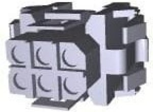207152-1, Headers & Wire Housings METRIMATE 6P PLUG 207152-1, Headers & Wire Housings METRIMATE 6P PLUG