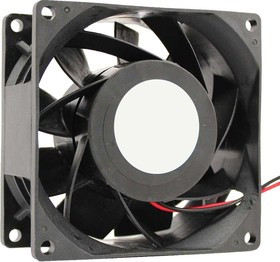 OD8038-24HBIP68, AXIAL FAN, BALL, 71CFM, 49DB, 7.2W, 24V