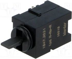 1847.3031, Переключатель: тумблер, Пол: 3, SP3T, ON-OFF-ON, 0,5A/60ВAC