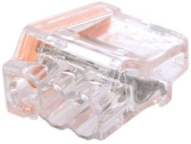 E.4181, Клеммник монтажный, самозажимная клемма, 1,5-2,5мм2, 450В, 24А