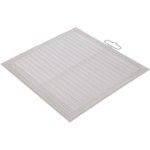 233-022, Решетка вентиляционная вытяжная АБС 194x194, бел. 1919С 233-022, Решетка вентиляционная вытяжная АБС 194x194, бел. 1919С