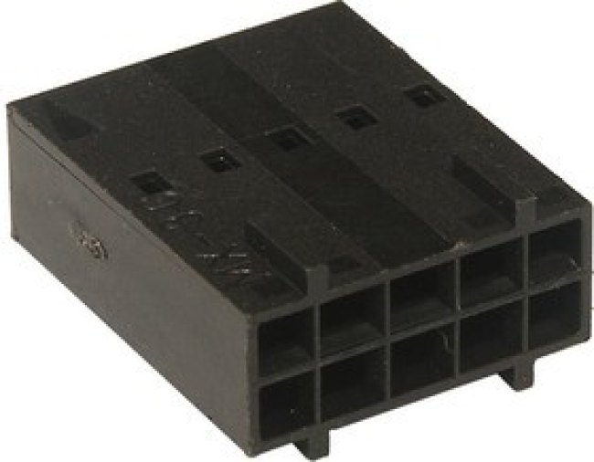 22-55-2103, Корпус разъема, SL 70450, Гнездо, 10 вывод(-ов), 2.54 мм, 70058, 71851 Crimp Terminals