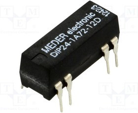 DIP24-1A72-12D, Реле герконовое SPST-N