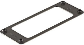 09300009803, Heavy Duty Power Connectors GASKET BLK HAN 16B