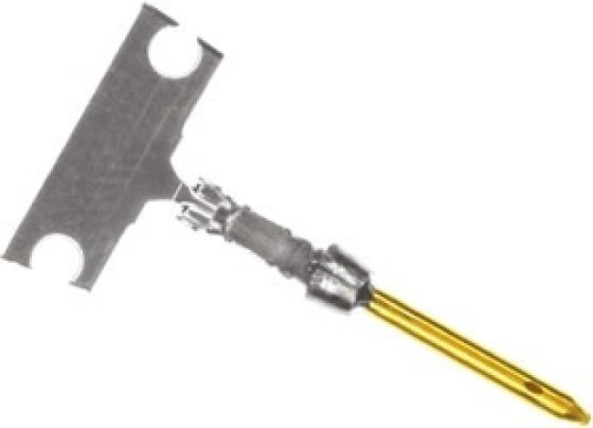 5-166054-1, AMPLIMITE HD-20 Series, size 20 Male Crimp D-sub Connector Contact, Gold over Nickel, 28 24 5-166054-1, AMPLIMITE HD-20 Series, size 20 Male Crimp D-sub Connector Contact, Gold over Nickel, 28 24