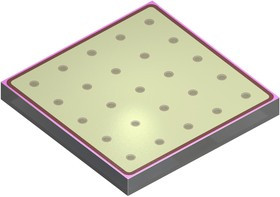 GT VJLPE1.13-MPMS- 36-1-700-R18, Светодиод повышенной яркости, Oslon Pure 1010, Зеленый, 525 нм, 120 °, 210 лм, 1 А