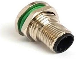 PXMBNI12RPM08APCPG9, Разъем Кабеля, Buccaneer M12 Series, M12, Male, 8 Positions, Штырь на Печатную PXMBNI12RPM08APCPG9, Разъем Кабеля, Buccaneer M12 Series, M12, Male, 8 Positions, Штырь на Печатную