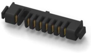 1717620-1, Power to the Board 2.5MM PITCH BATT REC ASY 8POS. R/A