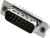 L717SDAH15POL2, D SUB CONN, PLUG, DA, 15POS, SOLDER