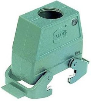 19300240437, Heavy Duty Power Connectors METAL HOOD HAN 24B 2 LVR LCKING 19300240437, Heavy Duty Power Connectors METAL HOOD HAN 24B 2 LVR LCKING