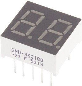 Светодиодный индикатор GND-3621BW-21-L10