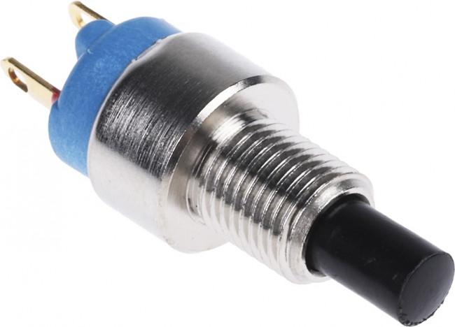 9633NCD+U482, Miniature Push Button Switch, Momentary, Panel Mount, 6.5mm Cutout, SPST, 30V dc 9633NCD+U482, Miniature Push Button Switch, Momentary, Panel Mount, 6.5mm Cutout, SPST, 30V dc