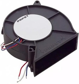 RL48-19/12/2, Вентилятор радиальный, 12В, DC, 76x27мм, подшипник качения, 28 куб.м/ч, 4,6W, 3 провода