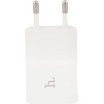 Блок питания (сетевой адаптер) HOCO UH202 с 2 USB портами 2,4 A белый