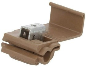 7000005879, Быстрый соединитель, Scotchlok, IDC, 4мм2, на провод, клеммы: 2