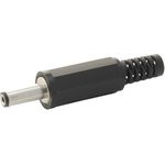 1631-01, Вилка, питания DC, "мама", 3,4/1,4мм, с амортизатором, на провод