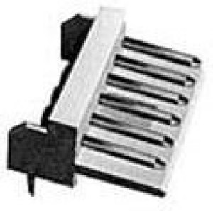 171826-3, Conn Wire to Board HDR 3 POS 2.5mm Solder RA Side Entry Thru-Hole Bag/Box