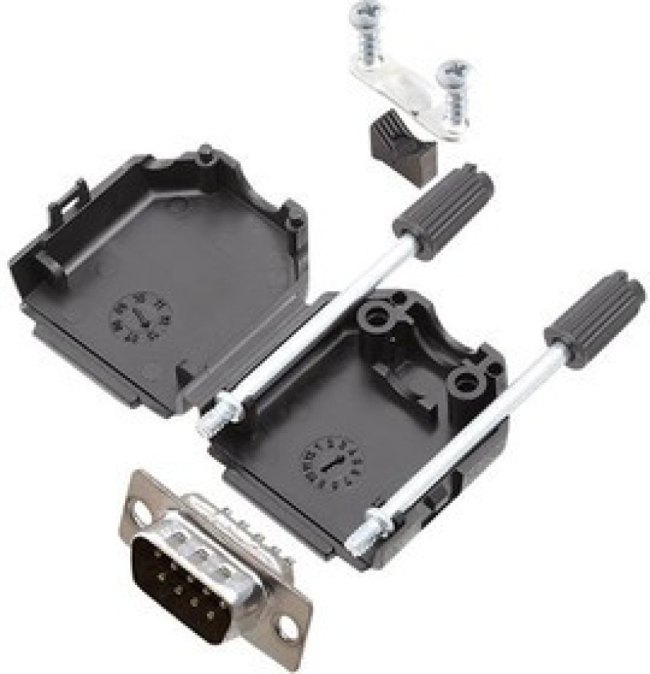 L17DPPK09-BK+L717SDE09P, L17DPPK Cable Mount D-sub Connector Plug L17DPPK09-BK+L717SDE09P, L17DPPK Cable Mount D-sub Connector Plug