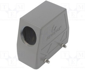 D16B-TEH-2G-PG29, Корпус: для разъемов HDC, размер D16B, на провод, на защелке