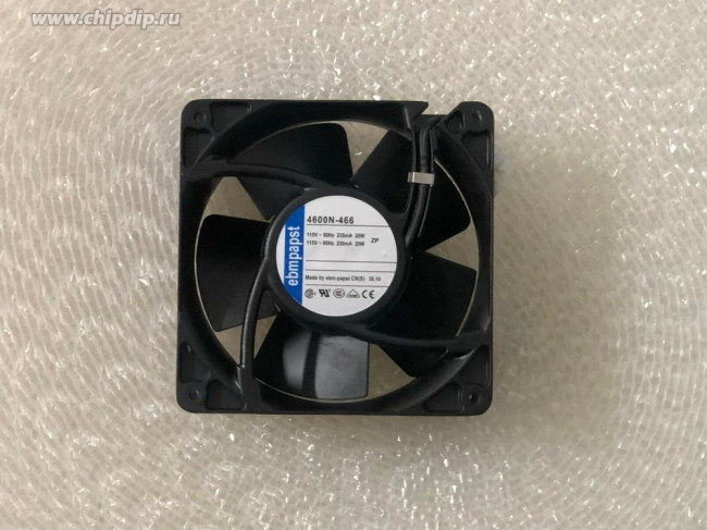 Вентилятор Ebmpapst 4600N-466 115v 50Hz 3060r/min 20W