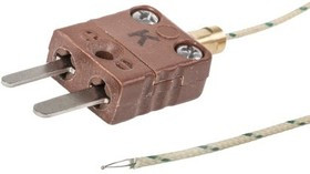 R17-2203-500- R9-1741-HT-H, Type K Thermocouple 500mm Length, 1.4mm diameter, 0A°C a +900A°C