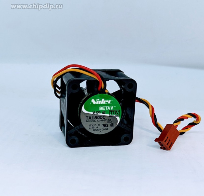 Вентилятор IBM (Nidec) Beta V TA150DC 0,29A 12V 40x40x28mm для xSeries x305(C34957-58)